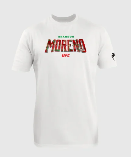 Camiseta Venum Brandon Moreno Blanca (2)