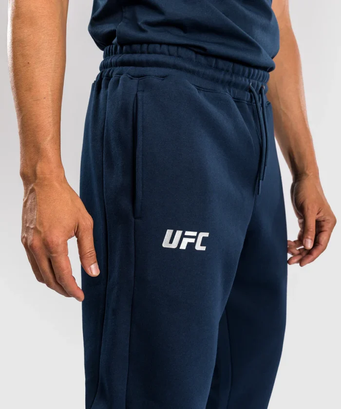 Pantalones Venum Fight Week Algodón Color Azul Océano Sólido (1)